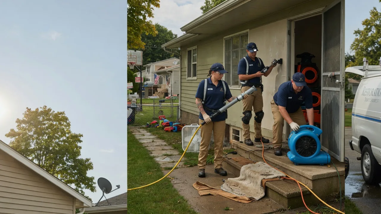 Crawl Space Water Removal in Leonidas, MI near me